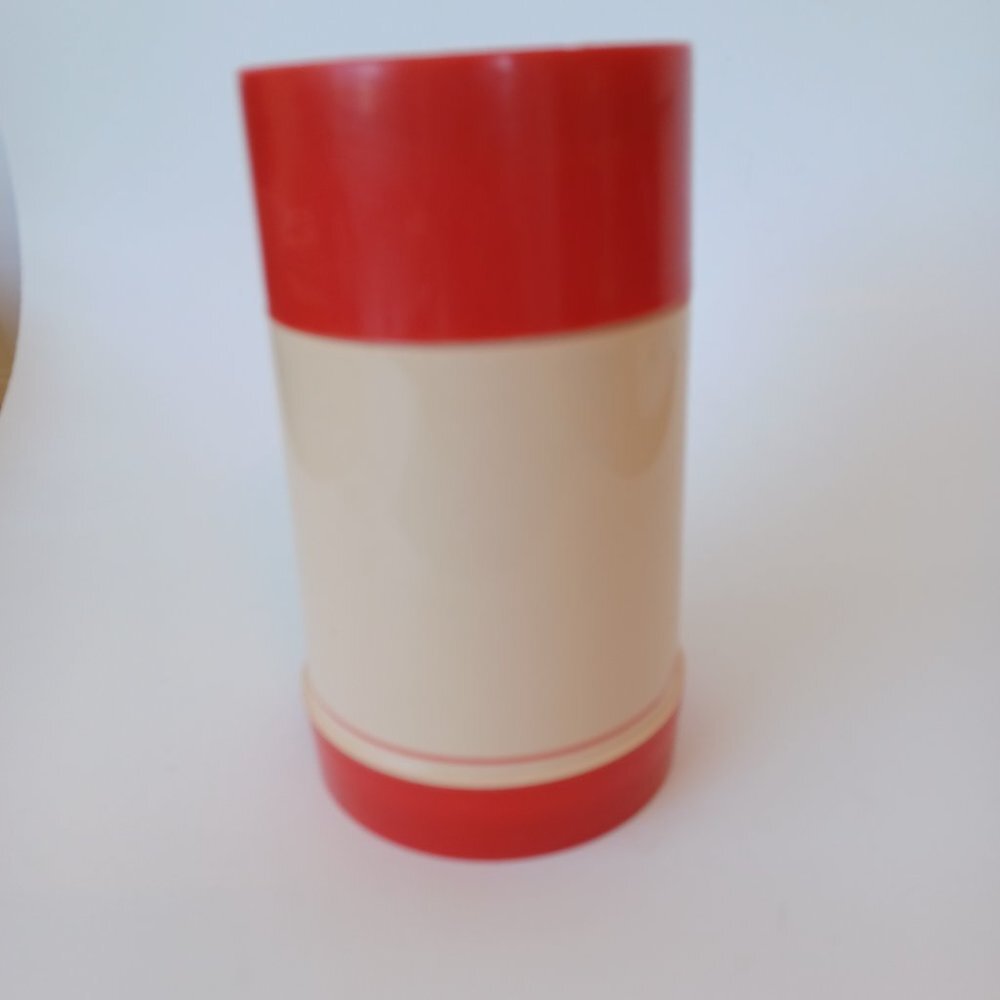Aladdin Vintage Thermos Classic Red Wide Mouth - Picture 5 of 13